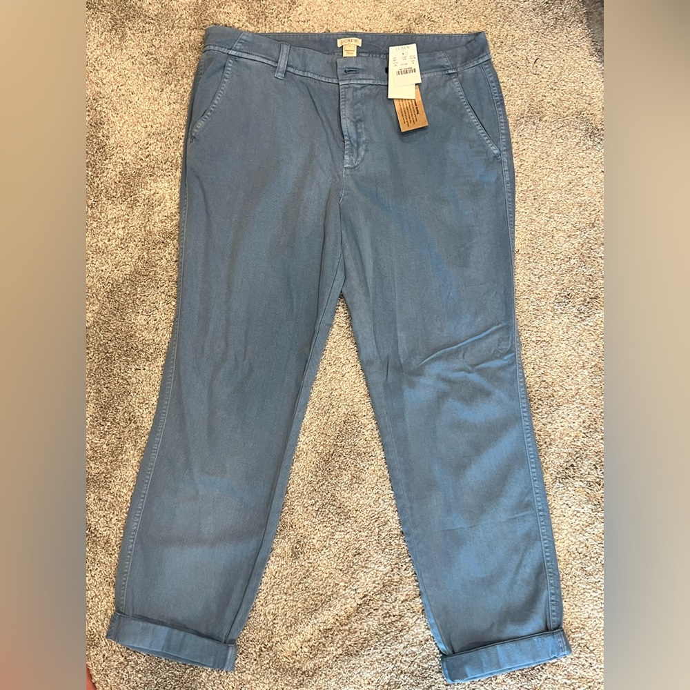 J.Crew garment dyed chinos.